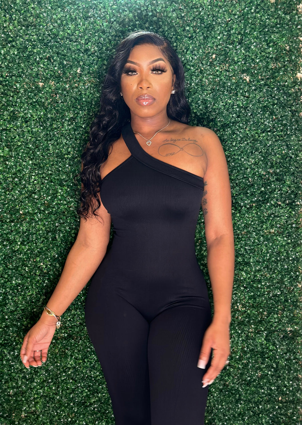 Snatched Jumpsuit - Black